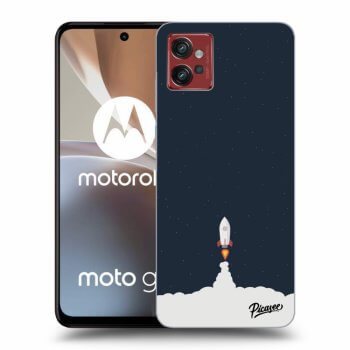 Picasee silikónový čierny obal pre Motorola Moto G32 - Astronaut 2