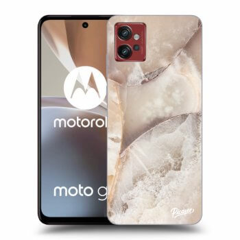 Obal pre Motorola Moto G32 - Cream marble