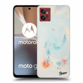 Picasee silikónový čierny obal pre Motorola Moto G32 - Splash