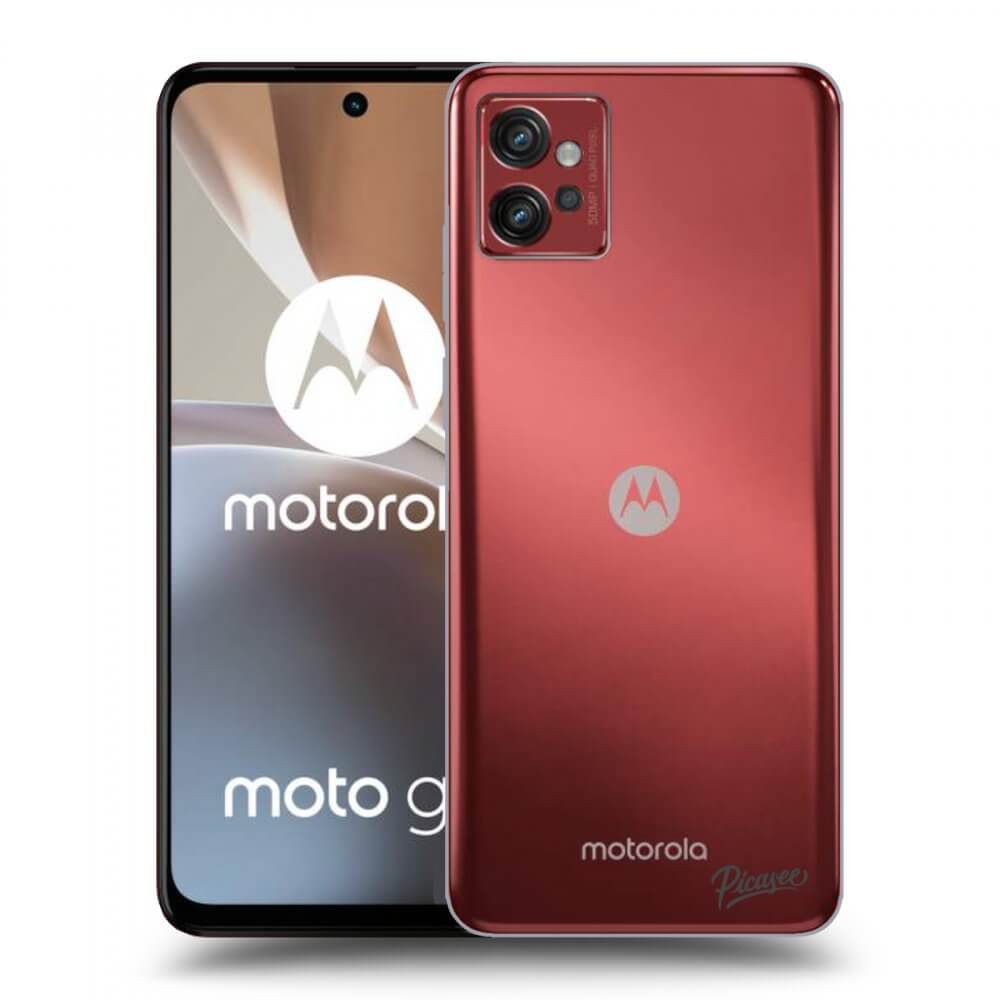 Picasee silikónový prehľadný obal pre Motorola Moto G32 - Clear