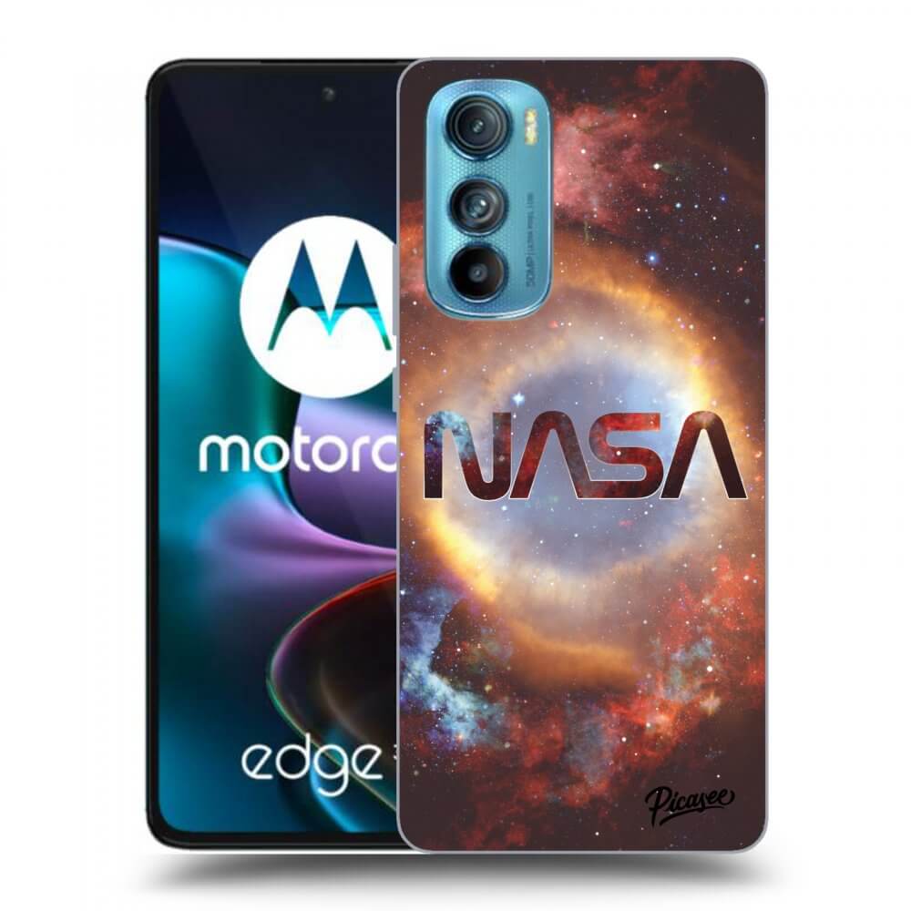 Picasee silikónový prehľadný obal pre Motorola Edge 30 - Nebula