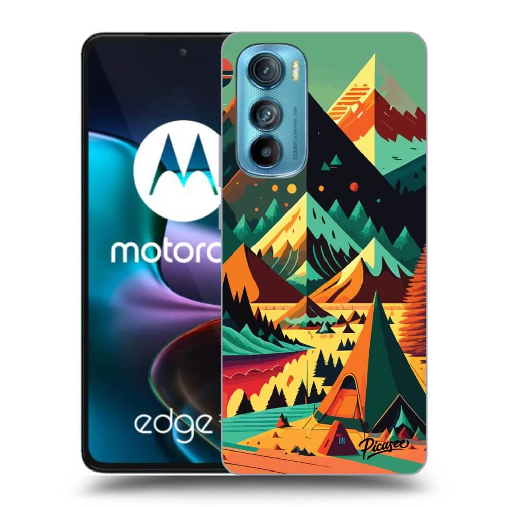 Picasee silikónový čierny obal pre Motorola Edge 30 - Colorado