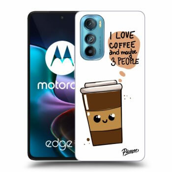 Obal pre Motorola Edge 30 - Cute coffee