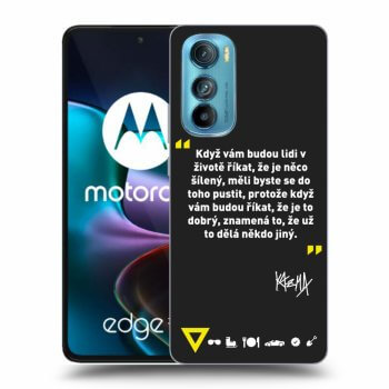 Obal pre Motorola Edge 30 - Kazma - MĚLI BYSTE SE DO TOHO PUSTIT