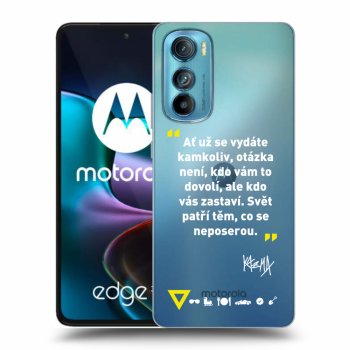 Obal pre Motorola Edge 30 - Kazma - SVĚT PATŘÍ TĚM, CO SE NEPOSEROU