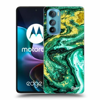 Obal pre Motorola Edge 30 - Green Gold