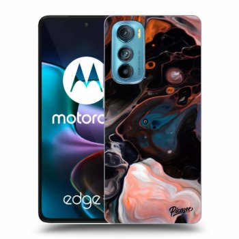 Picasee silikónový čierny obal pre Motorola Edge 30 - Cream