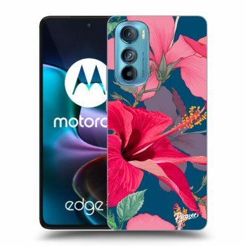 Obal pre Motorola Edge 30 - Hibiscus