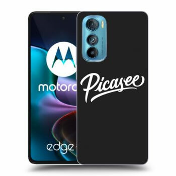 Picasee silikónový čierny obal pre Motorola Edge 30 - Picasee - White