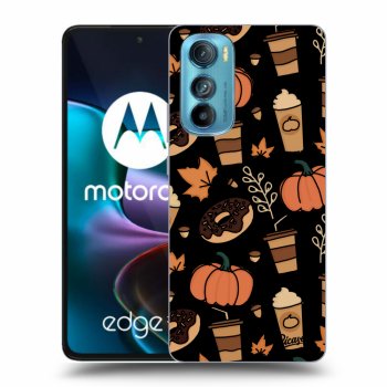 Picasee silikónový čierny obal pre Motorola Edge 30 - Fallovers
