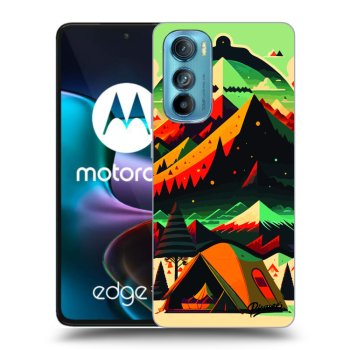 Picasee silikónový čierny obal pre Motorola Edge 30 - Montreal