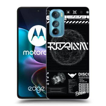 Obal pre Motorola Edge 30 - BLACK DISCO