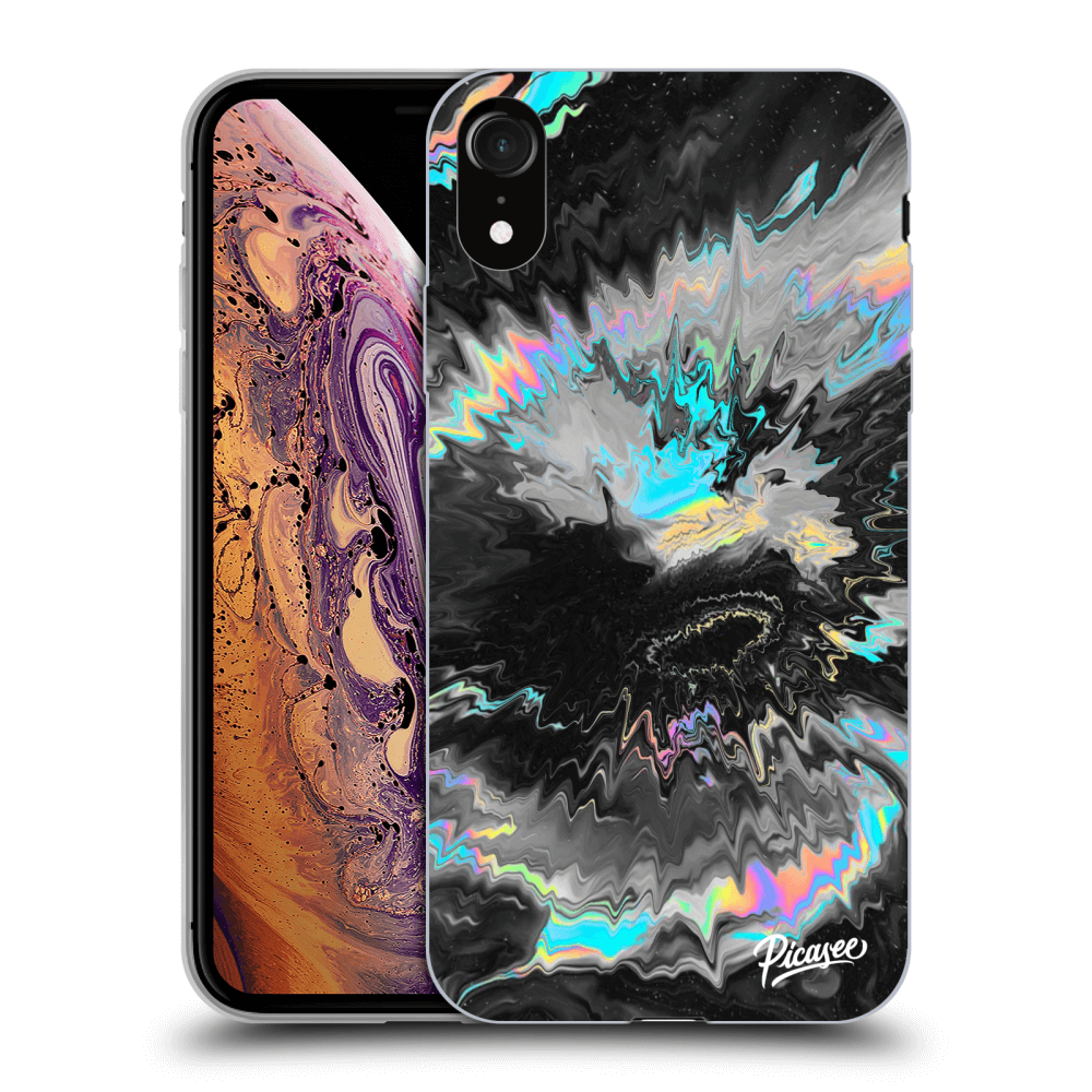 Picasee silikónový prehľadný obal pre Apple iPhone XR - Magnetic