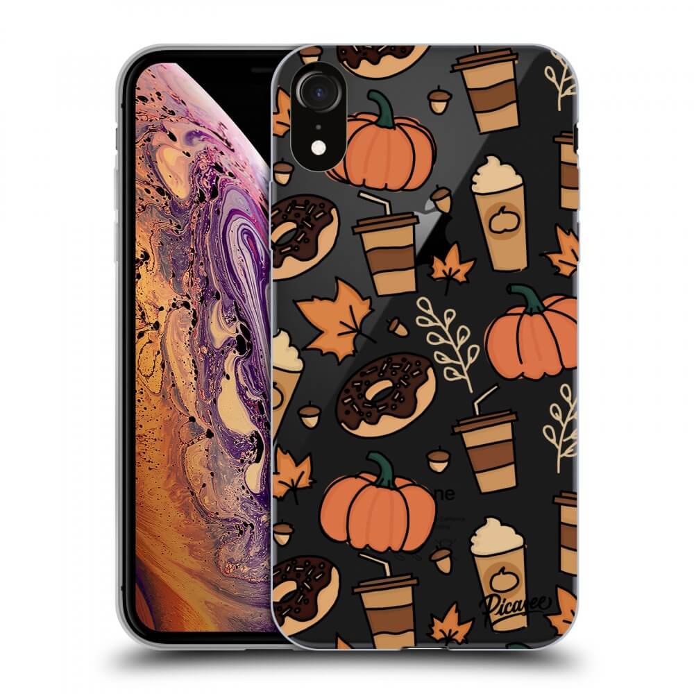 Picasee silikónový prehľadný obal pre Apple iPhone XR - Fallovers