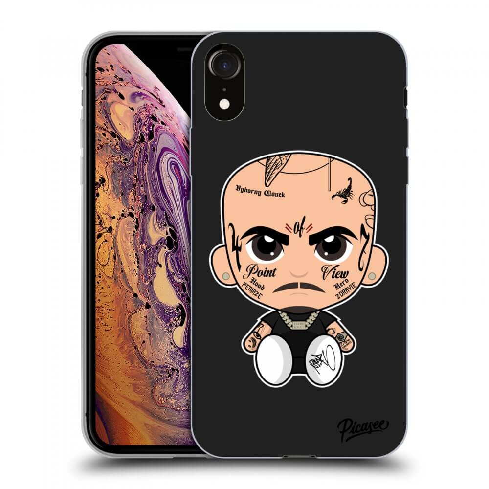 Picasee silikónový čierny obal pre Apple iPhone XR - Separ
