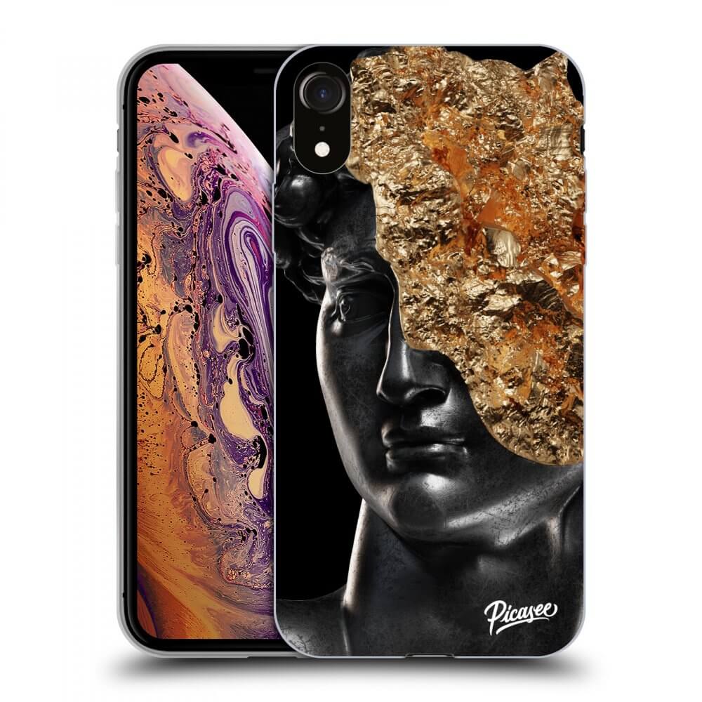 Picasee silikónový čierny obal pre Apple iPhone XR - Holigger