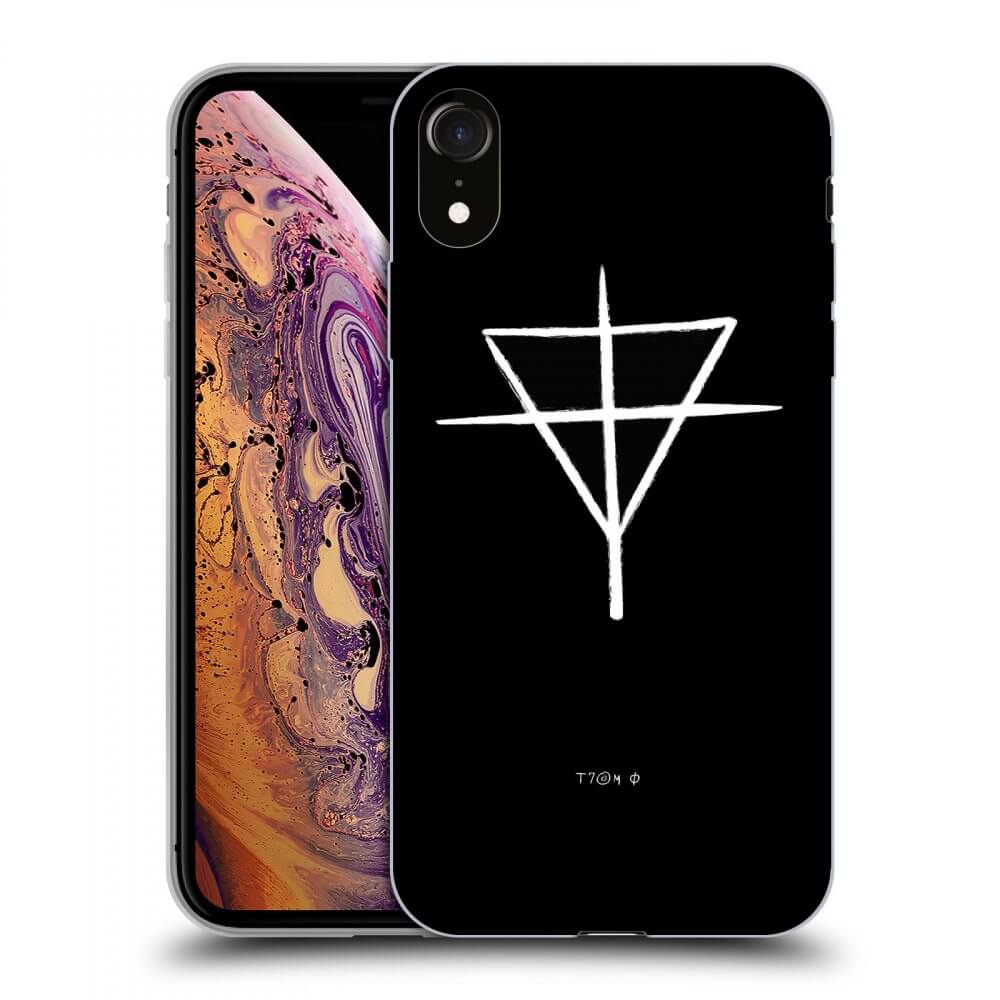 Picasee silikónový čierny obal pre Apple iPhone XR - ONEMANSHOW THE GAME