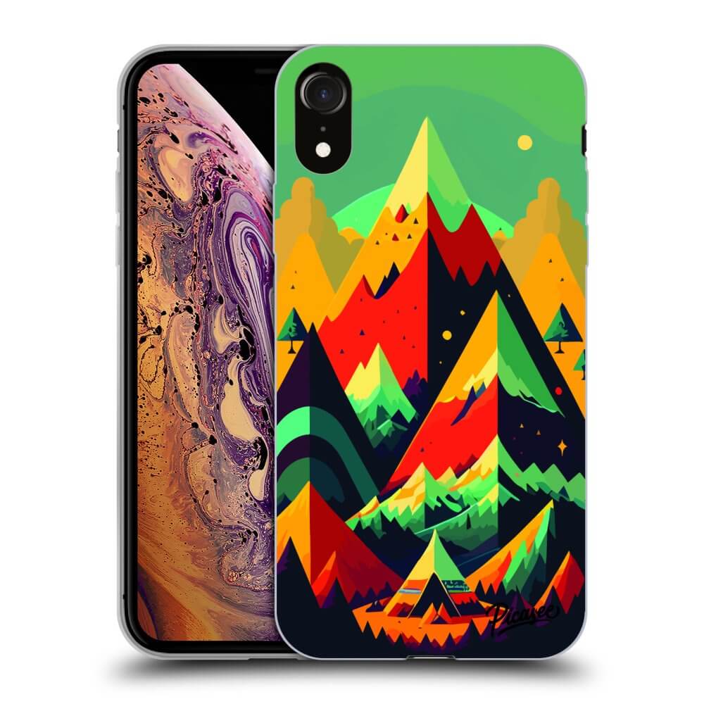 Picasee silikónový čierny obal pre Apple iPhone XR - Toronto