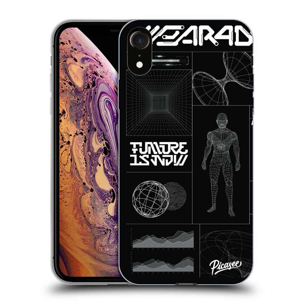 Picasee silikónový čierny obal pre Apple iPhone XR - BLACK BODY