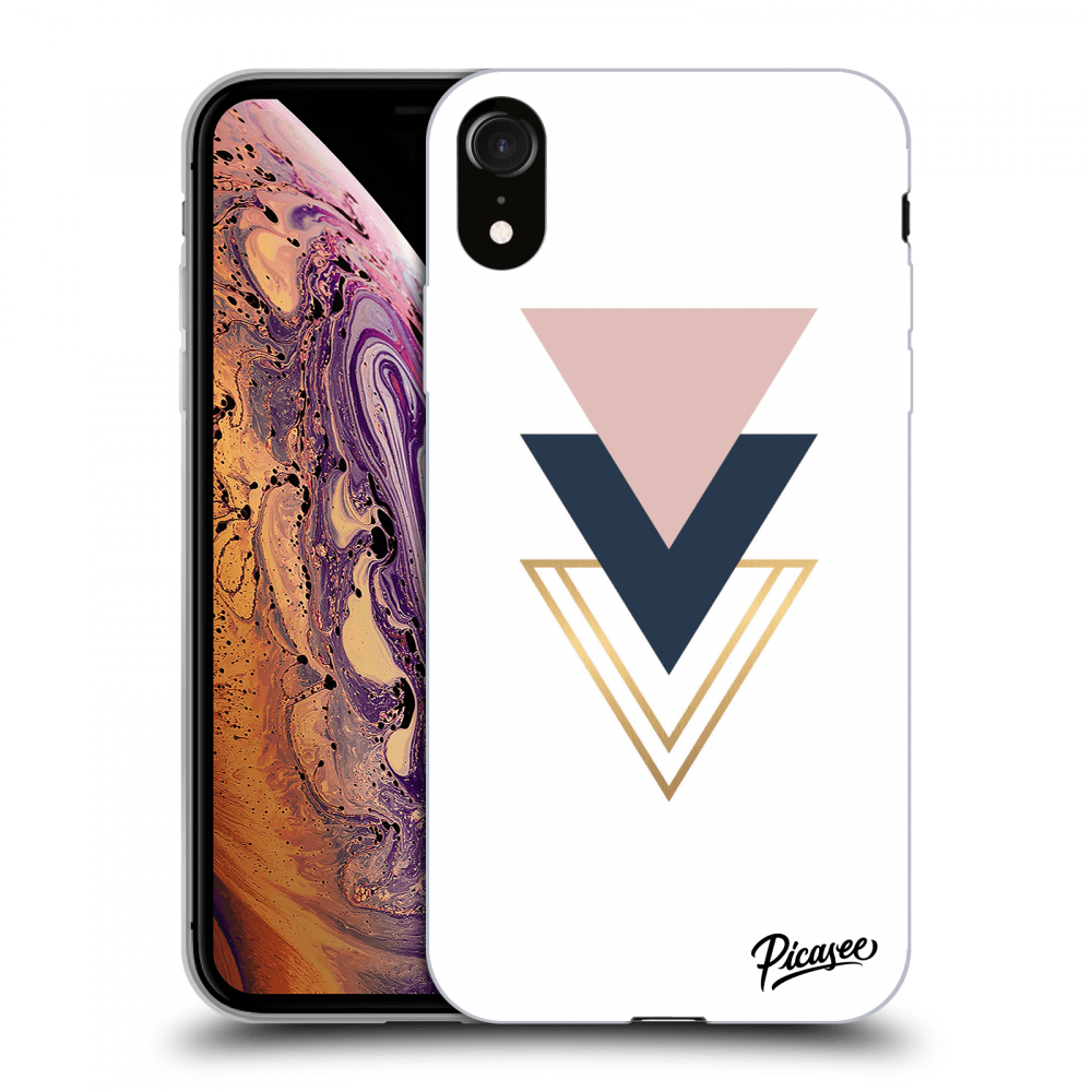 Picasee ULTIMATE CASE pro Apple iPhone XR - Triangles