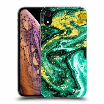 Obal pre Apple iPhone XR - Green Gold