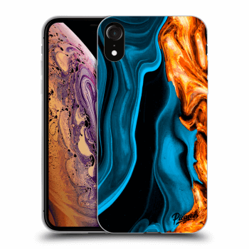 Picasee ULTIMATE CASE pro Apple iPhone XR - Gold blue