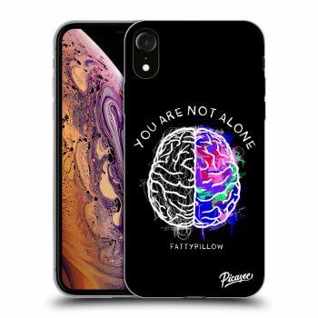 Obal pre Apple iPhone XR - Brain - White