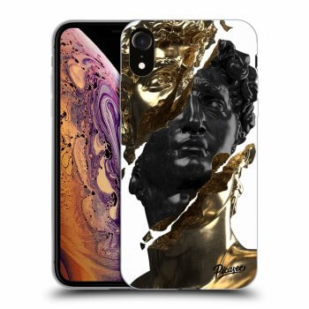 Picasee ULTIMATE CASE pro Apple iPhone XR - Gold - Black