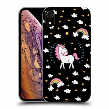 Obal pre Apple iPhone XR - Unicorn star heaven