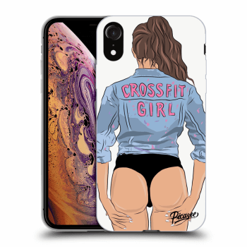 Obal pre Apple iPhone XR - Crossfit girl - nickynellow