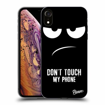 Picasee ULTIMATE CASE pro Apple iPhone XR - Don't Touch My Phone