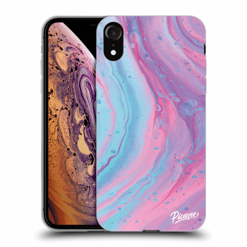 Obal pre Apple iPhone XR - Pink liquid