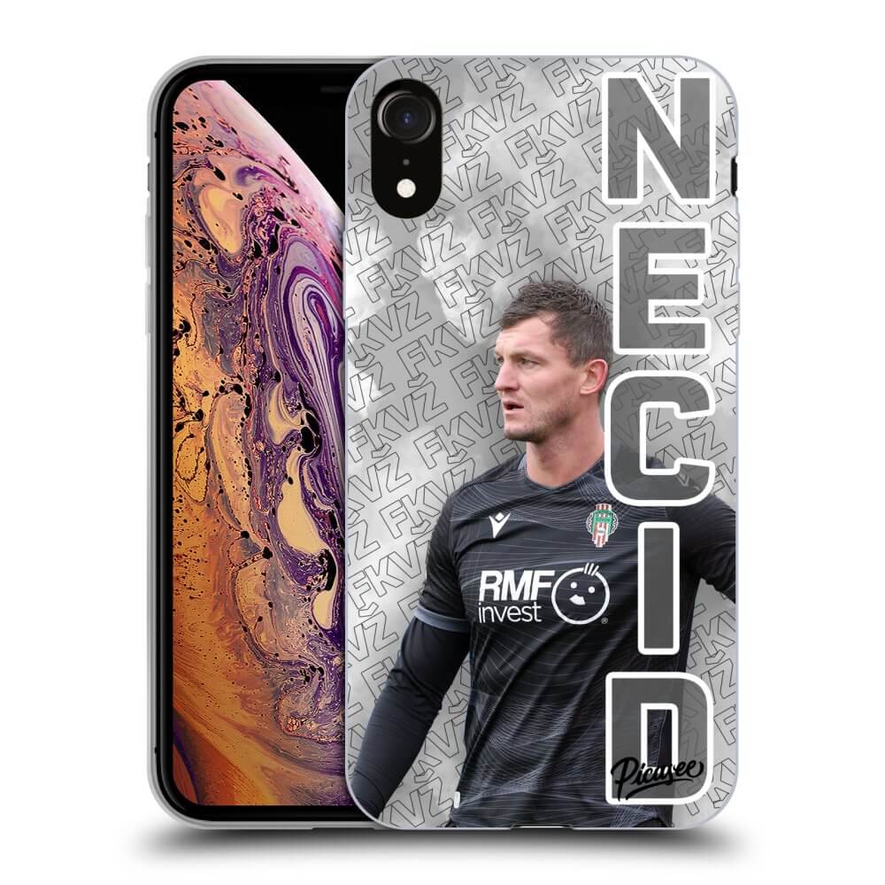 Picasee silikónový čierny obal pre Apple iPhone XR - FK Viktoria Žižkov E