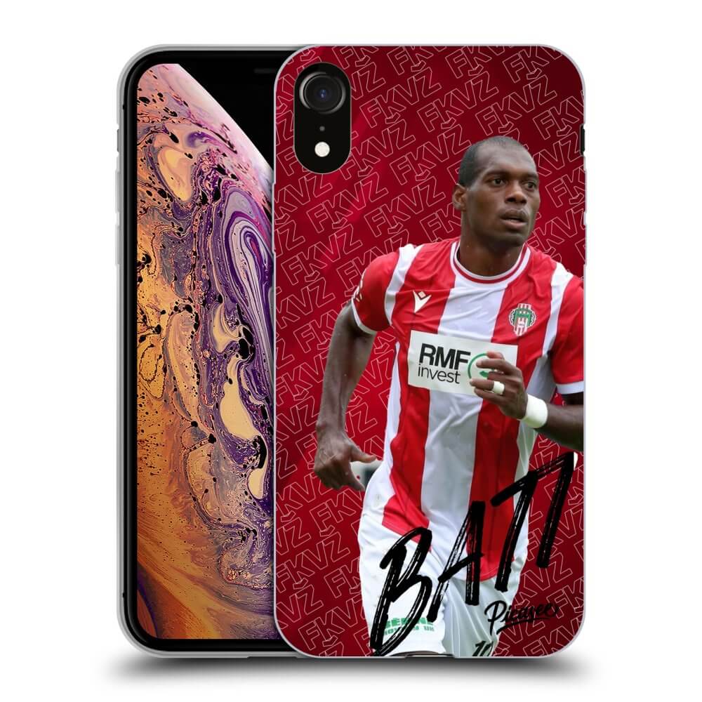 Picasee silikónový čierny obal pre Apple iPhone XR - FK Viktoria Žižkov F