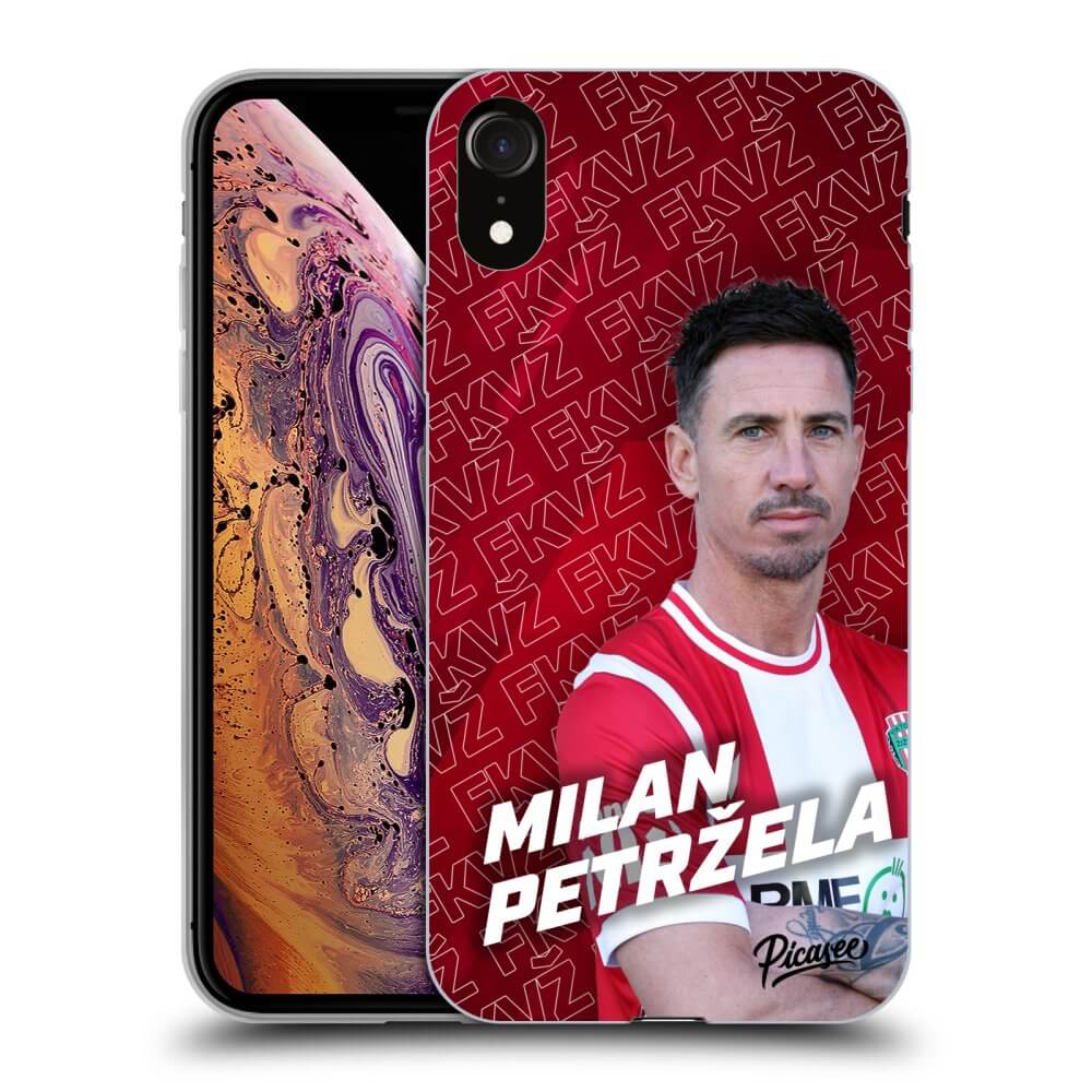 Picasee silikónový čierny obal pre Apple iPhone XR - FK Viktoria Žižkov I