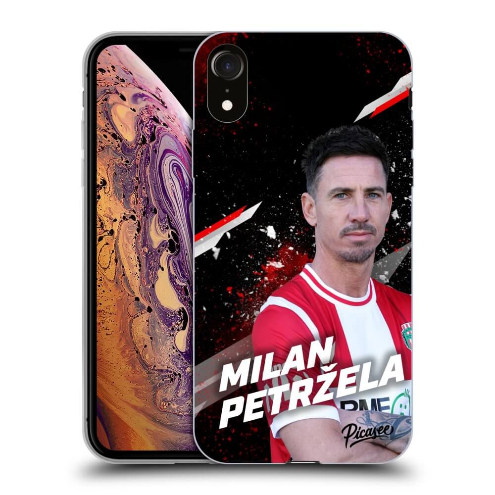 Picasee silikónový čierny obal pre Apple iPhone XR - FK Viktoria Žižkov J