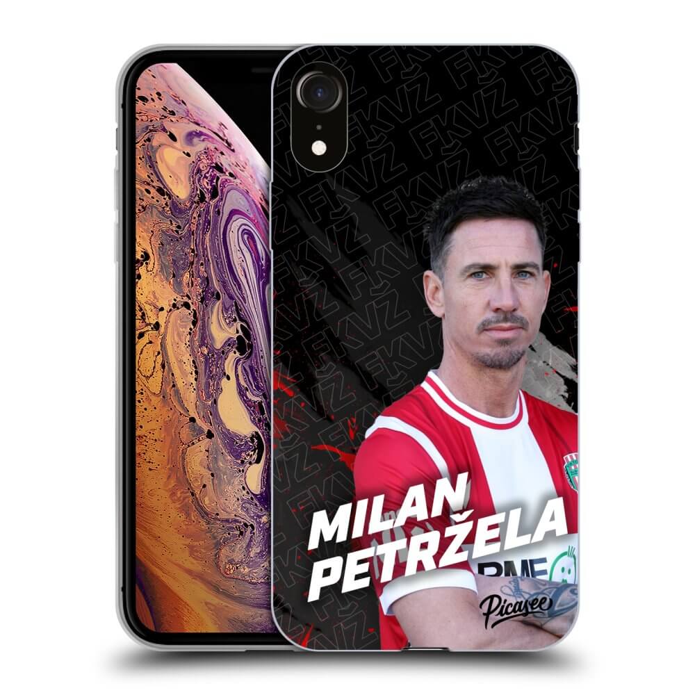 Picasee silikónový čierny obal pre Apple iPhone XR - FK Viktoria Žižkov K