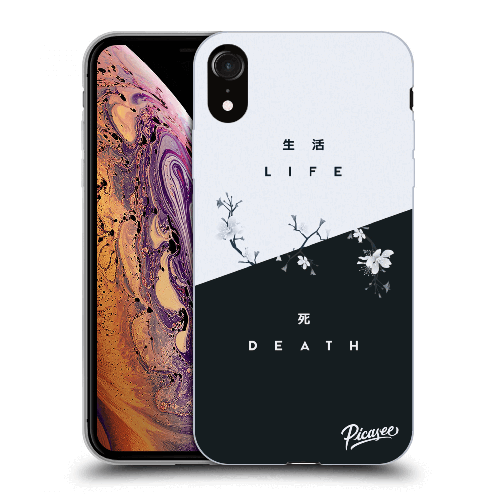 Picasee ULTIMATE CASE pro Apple iPhone XR - Life - Death