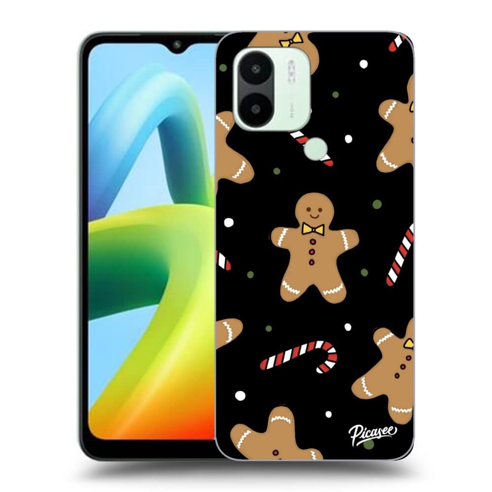 Picasee silikónový čierny obal pre Xiaomi Redmi A1 - Gingerbread