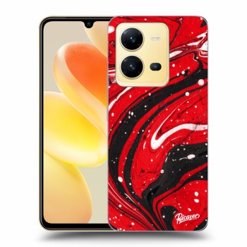 Obal pre Vivo X80 Lite - Red black