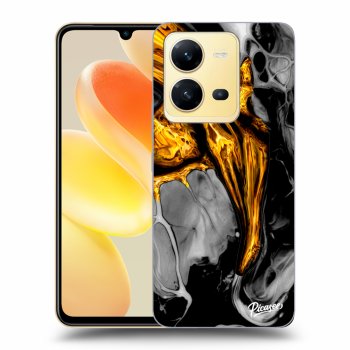 Obal pre Vivo X80 Lite - Black Gold