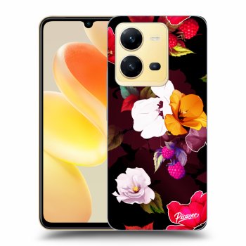 Obal pre Vivo X80 Lite - Flowers and Berries