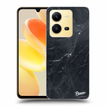 Obal pre Vivo X80 Lite - Black marble