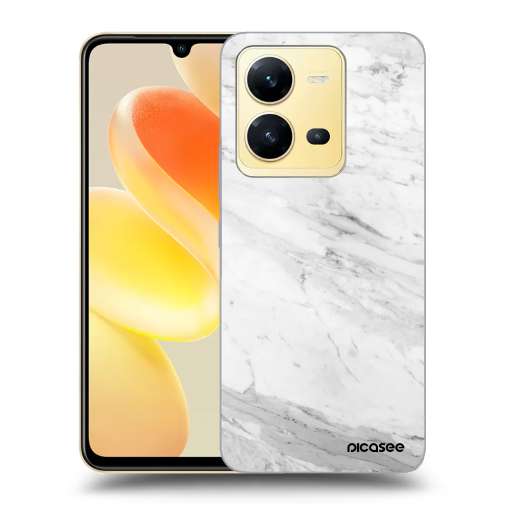 Picasee ULTIMATE CASE pro Vivo X80 Lite - White marble