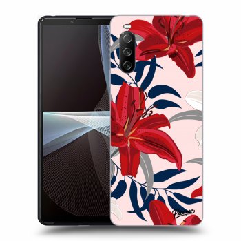 Obal pre Sony Xperia 10 III - Red Lily