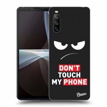 Obal pre Sony Xperia 10 III - Angry Eyes - Transparent