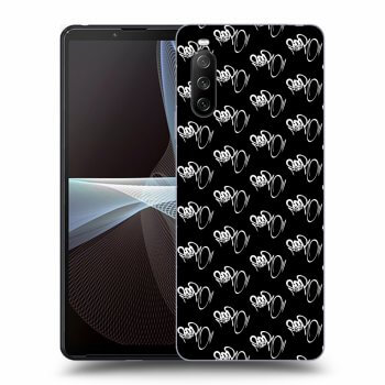 Obal pre Sony Xperia 10 III - Separ - White On Black