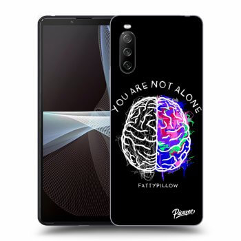 Obal pre Sony Xperia 10 III - Brain - White