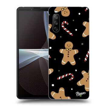 Picasee silikónový čierny obal pre Sony Xperia 10 III - Gingerbread