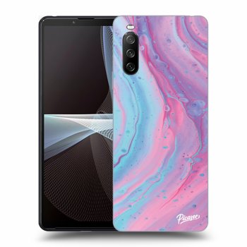 Obal pre Sony Xperia 10 III - Pink liquid